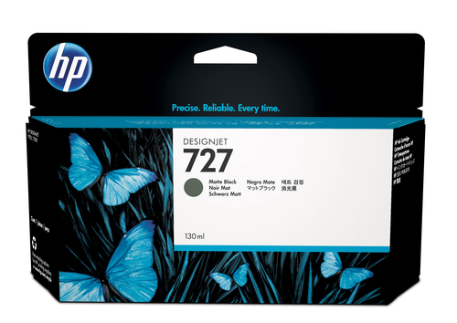 HP cartucho DesignJet nº 727 negro mate 130ml
