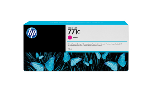 Cartucho de tinta original HP 771C magenta