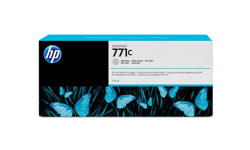 Cartucho de tinta original HP 771C gris claro