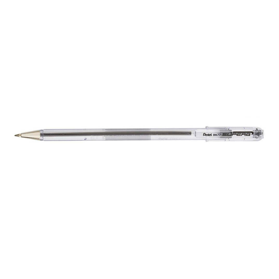 Bolígrafo Pentel punta fina negro