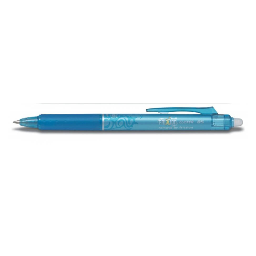 Bolígrafo Pilot Frixion 0.7 Clicker azul turquesa