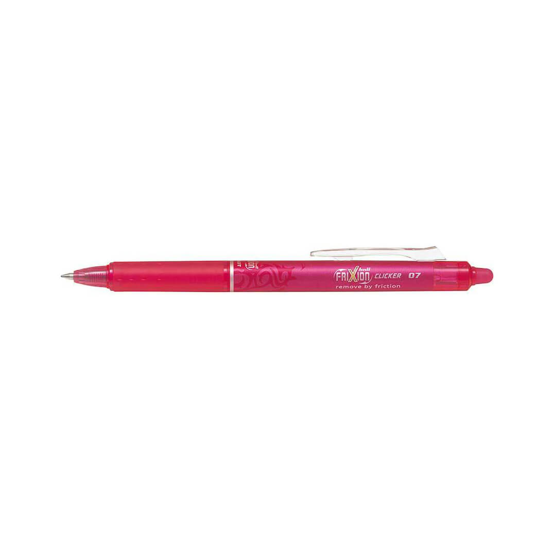 Bolígraf Pilot Frixion 0.7 Clicker rosa