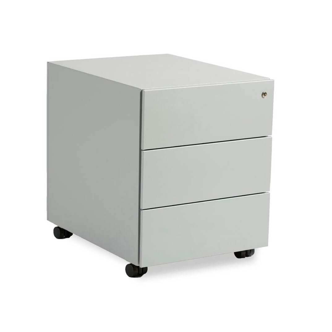 Cajonera MET buck de 3 cajones gris claro 547x322