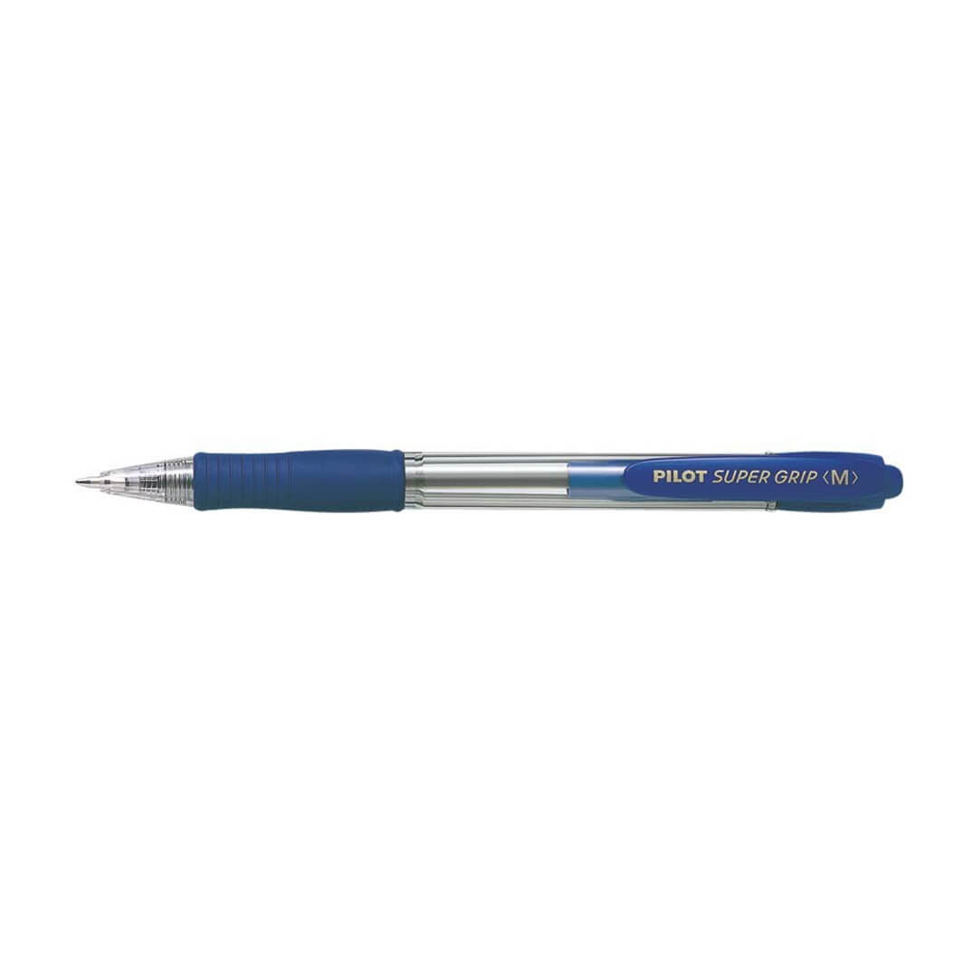 Bolígrafo Pilot Super Grip azul