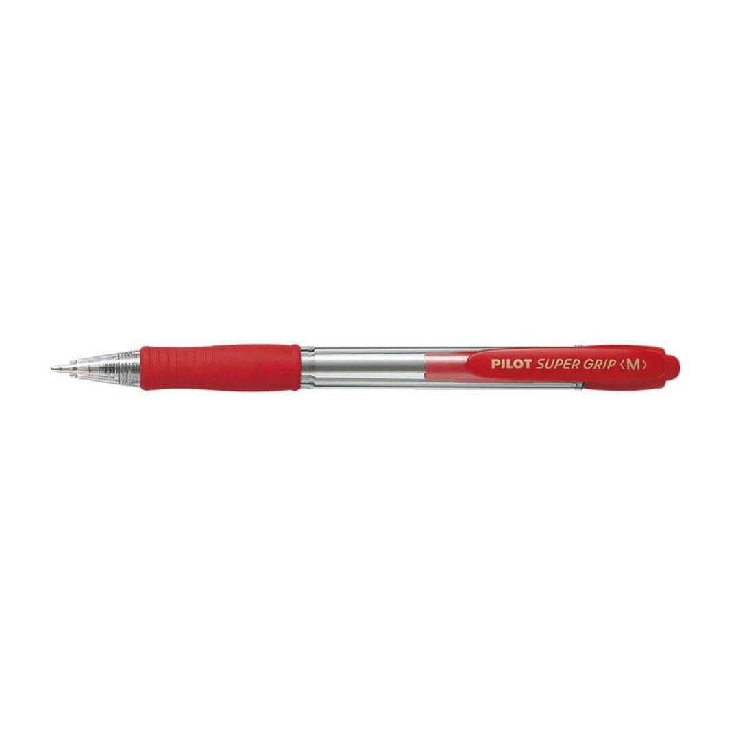 Bolígrafo Pilot Super Grip rojo