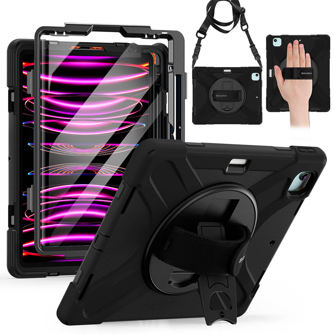 Funda iPad Pro 12.9" con correa de mano y hombro