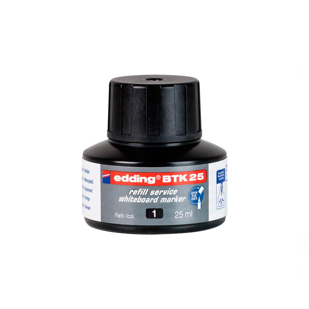 Recarga tinta edding 660 whiteboard marker negra