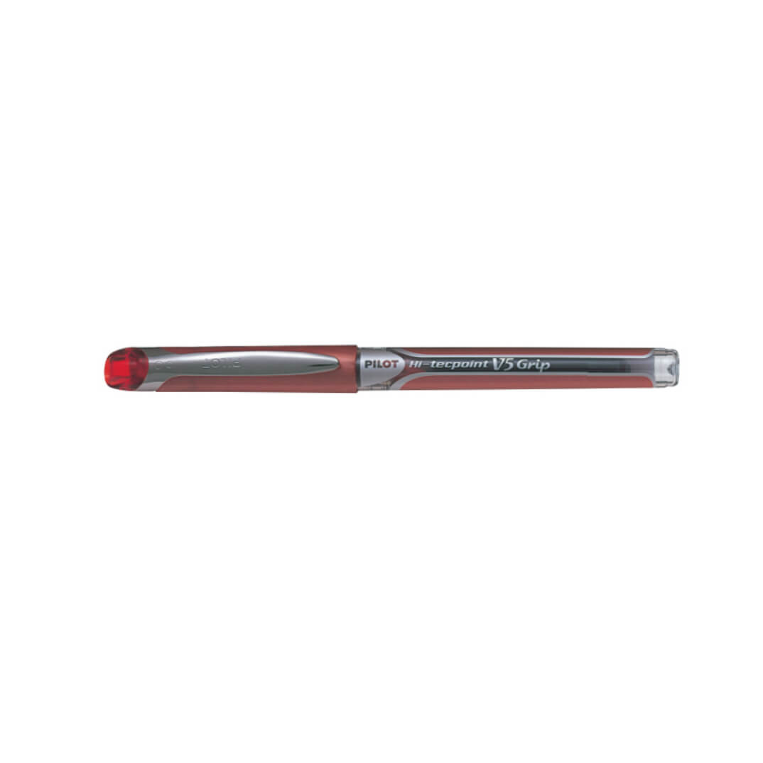 Roller Pilot hi-tecpoint V5 vermell grip