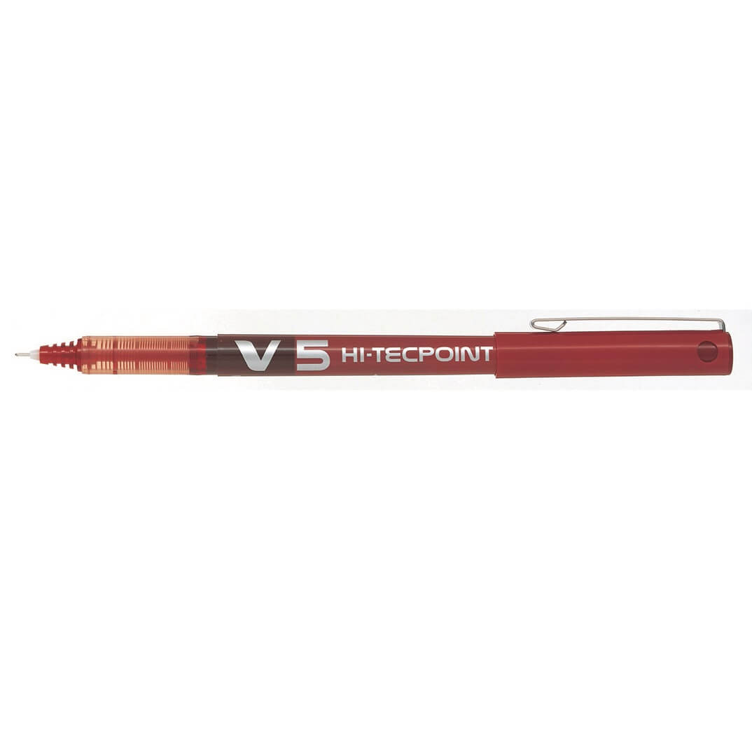 Rotulador Pilot hi-tecpoint V5 rojo