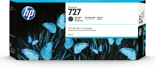 Hp cartucho DesignJet T1500 nº 727 negro mate