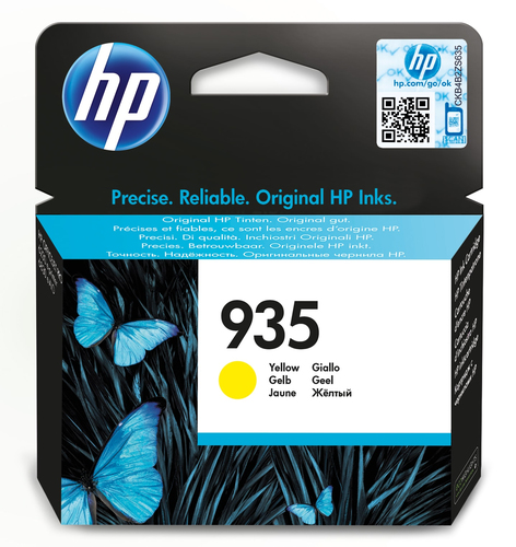 Cartucho de tinta original HP 935 amarillo