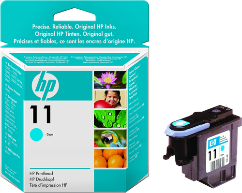Cartutx de tinta original HP 11 cian