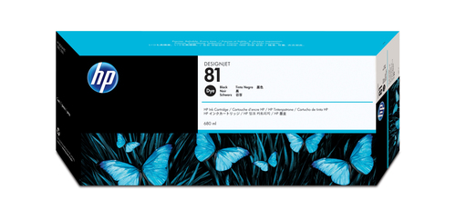 HP cartucho negro nº81 DesignJet 5000/5000ps