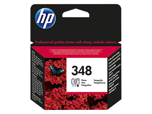 Cartucho de tinta original HP 348 fotográfica