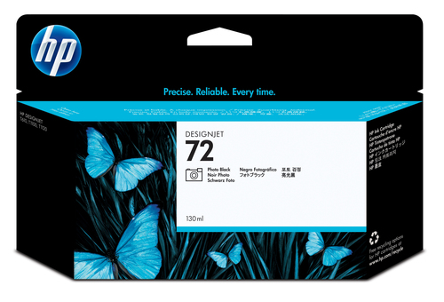 HP cartutx inkjet negre fotogràfic n. 72