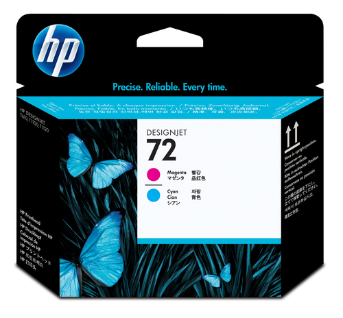 HP cabezal inyección tinta nº72 DesignJet T610