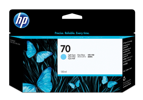 HP inkjet nº 70 cian clar / b9180