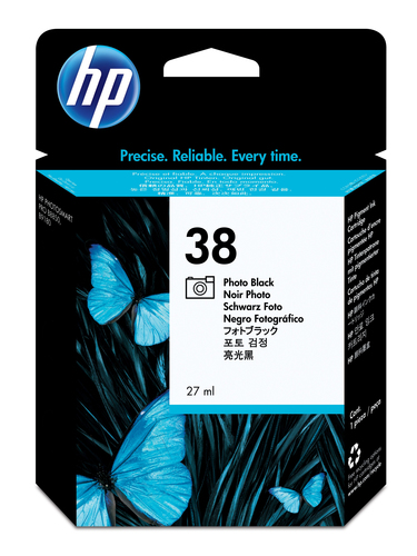 HP cartucho inkjet nº 38 negro foto