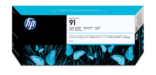 HP cartucho inyeccion tinta nº 91 negro foto