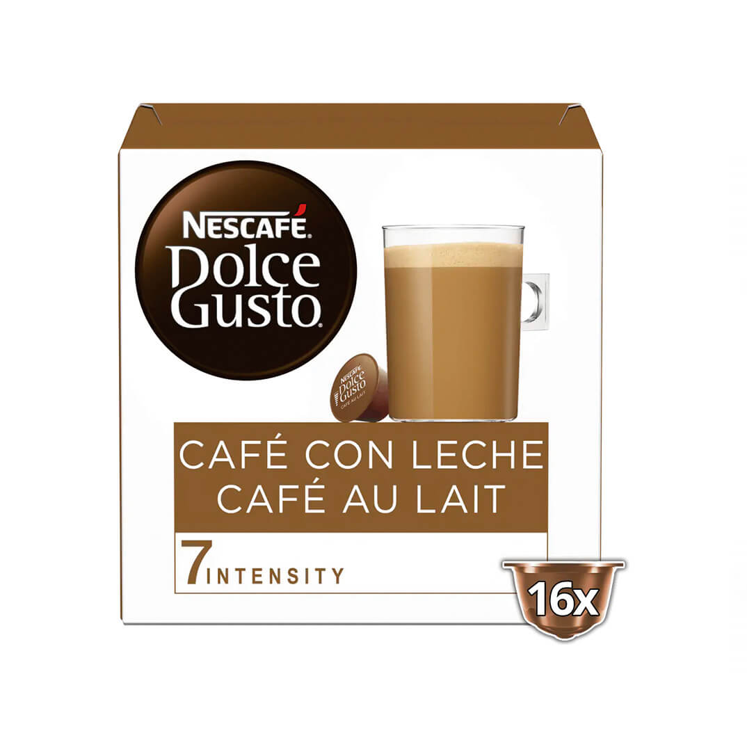 Dolce Gusto Café con Leche 16 cápsulas