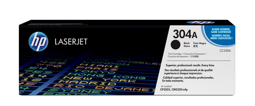 Cartutx tòner original CC530A HP 304A negre