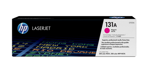 Cartucho tóner original CF213A HP 131A magenta