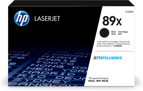 HP tóner original LaserJet 89X negro