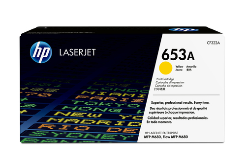 HP tóner amarillo LJ Enterprise MFP m680