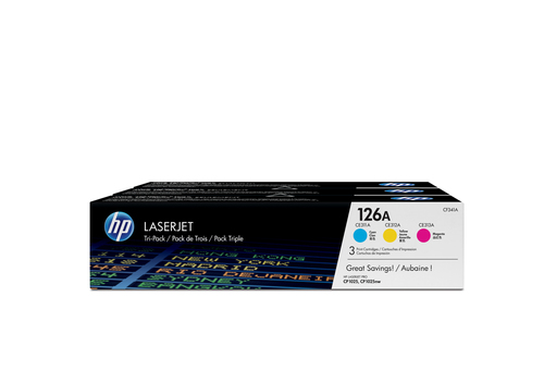 Pack ahorro CF341A 3 tóners HP 126A color