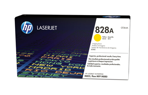 HP tambor 828A amarillo para LaserJet M855 M880