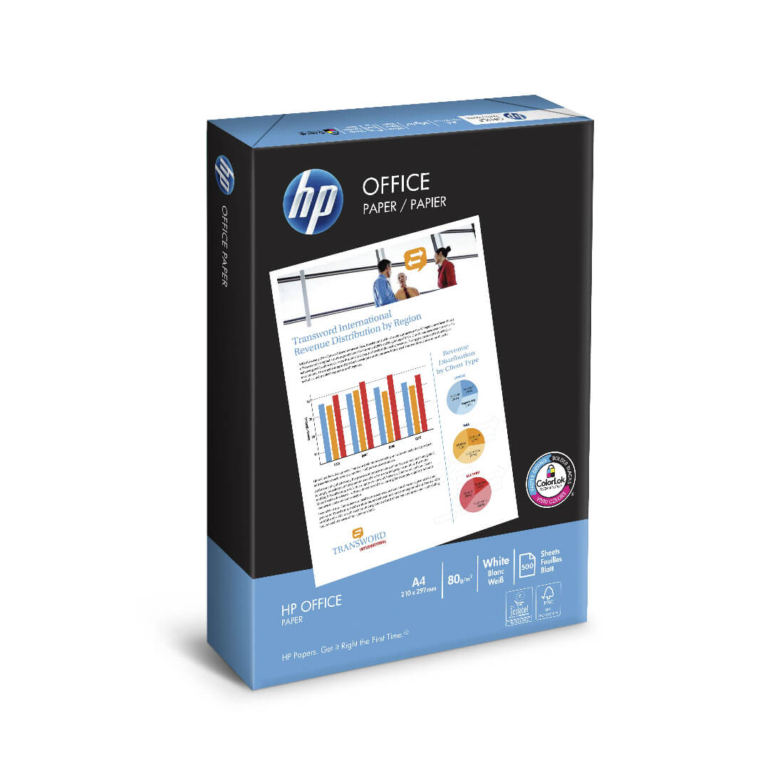 HP Office papel A3 80g 500 hojas