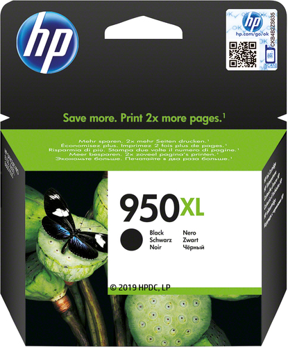 Cartucho de tinta original HP 950xl negro