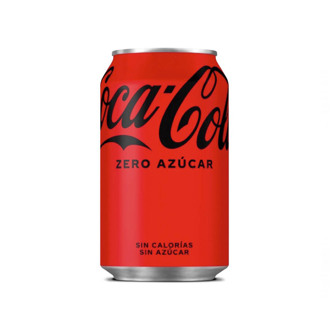 Pack 24 llaunes coca-cola zero