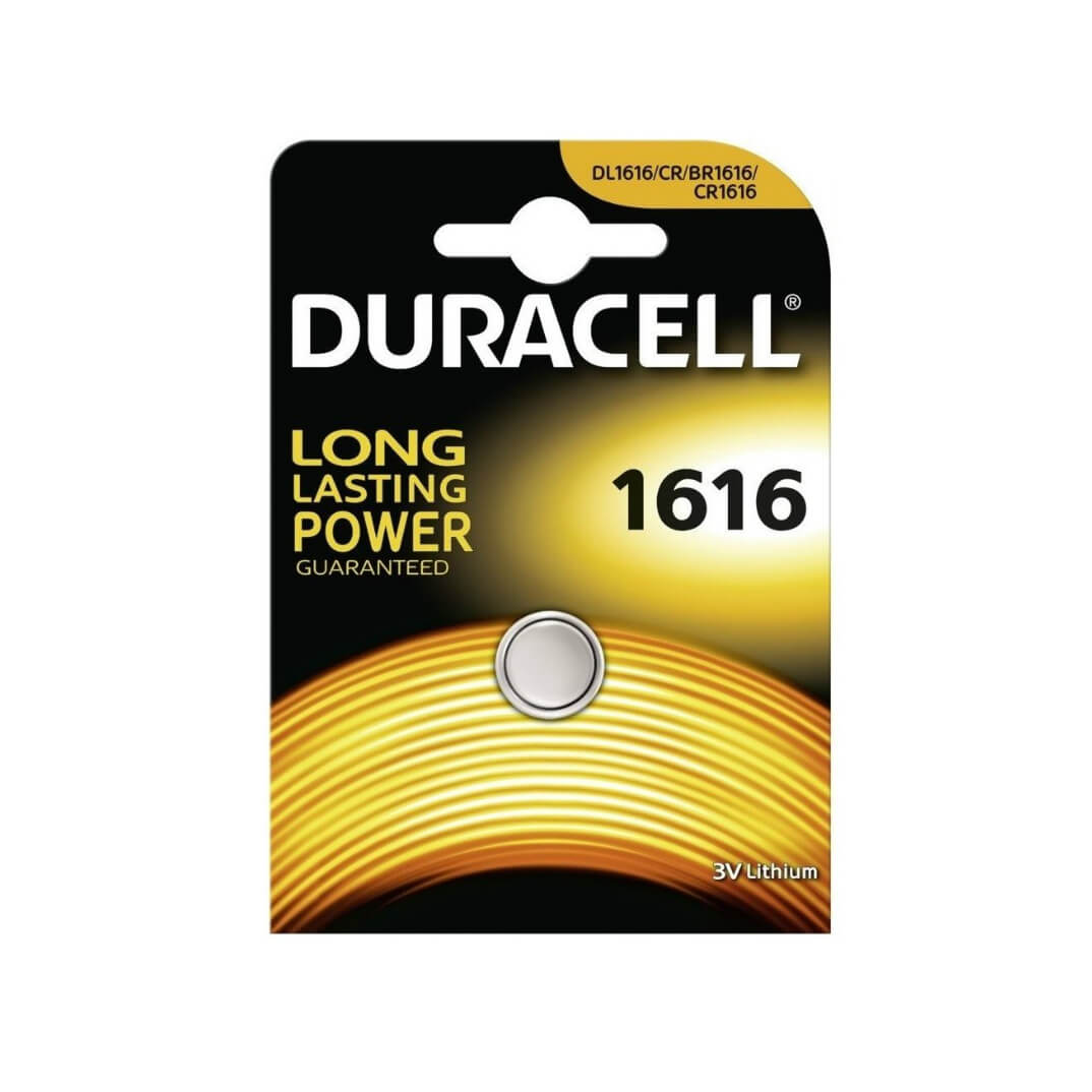Pila botó Duracell CR1616 3v