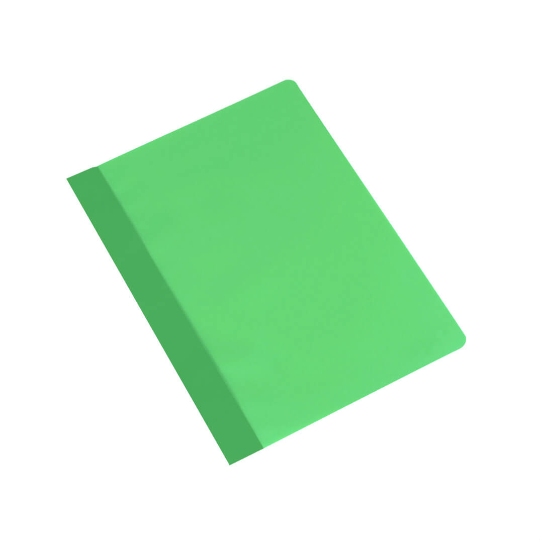 Pack 10 subcarpetas pretaladrada verde