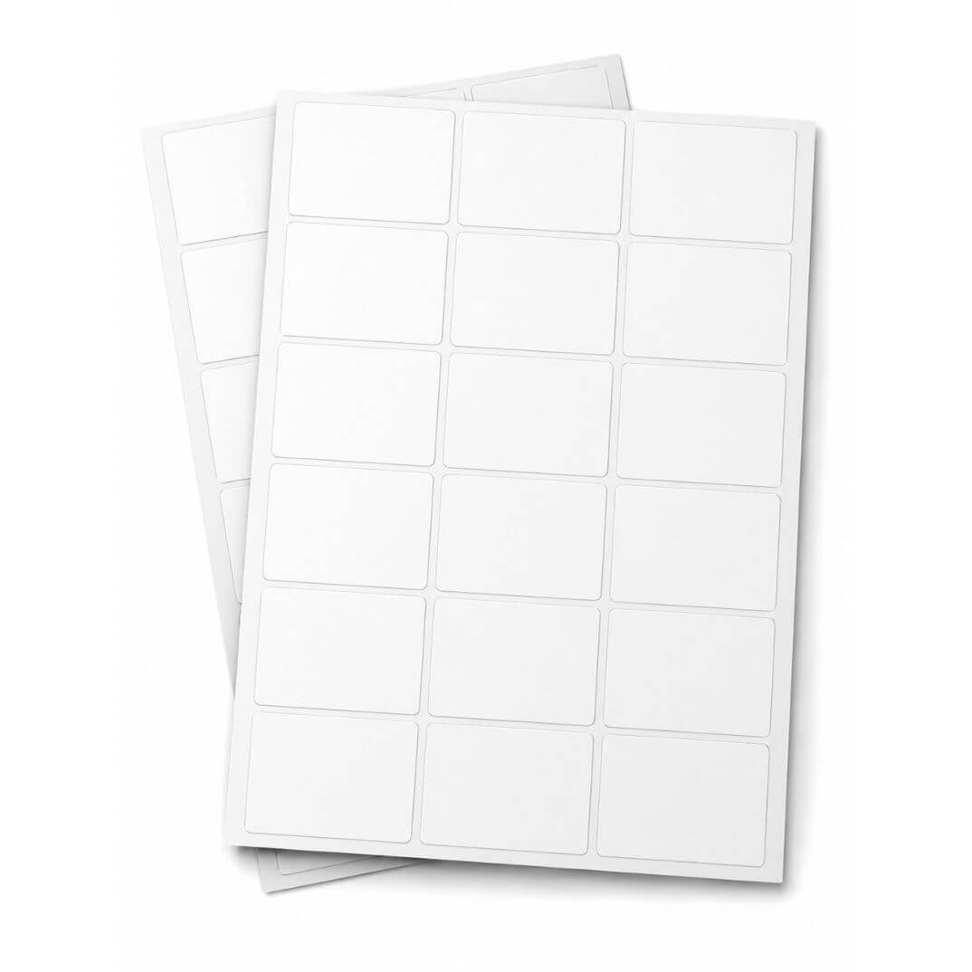 Caja de 2500 hojas A4 troqueladas 10,5x7,425 cm