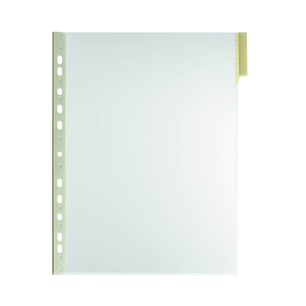 Funda clasificador A4 amarilla