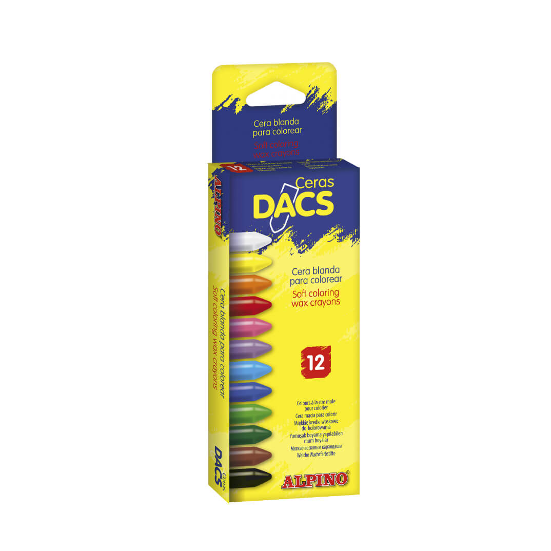 Caja 12 Dacs de colores