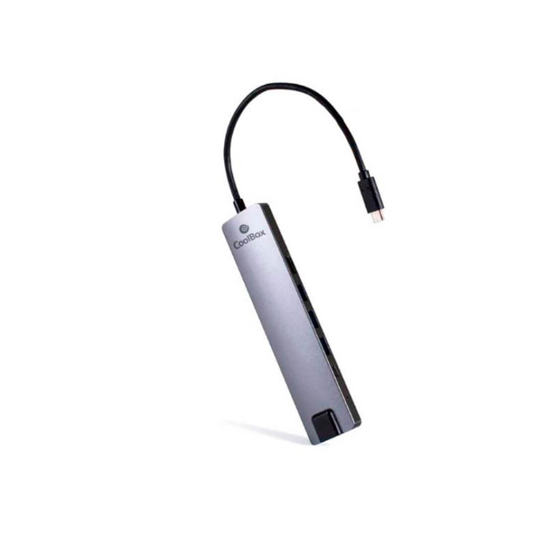 Docking Coolbox USB-C HDMI RJ45 USB