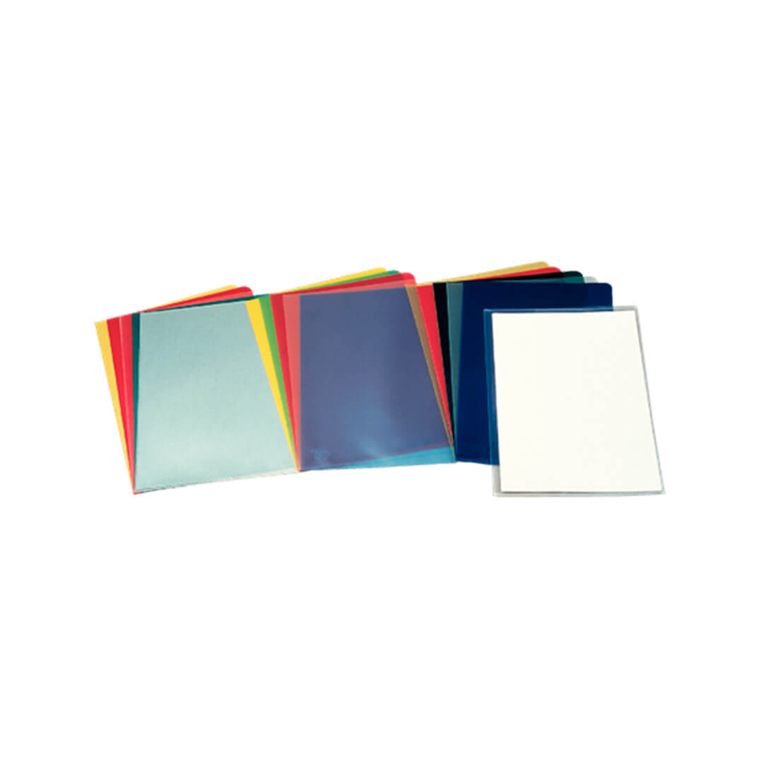 Caixa 100 dossiers ungleta Foli 180 micres PVC