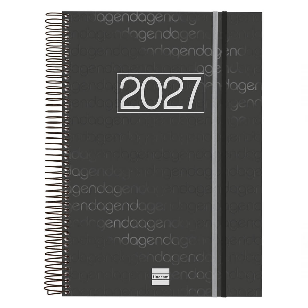 Agenda Finocam Year A4 espiral D/P Castellano