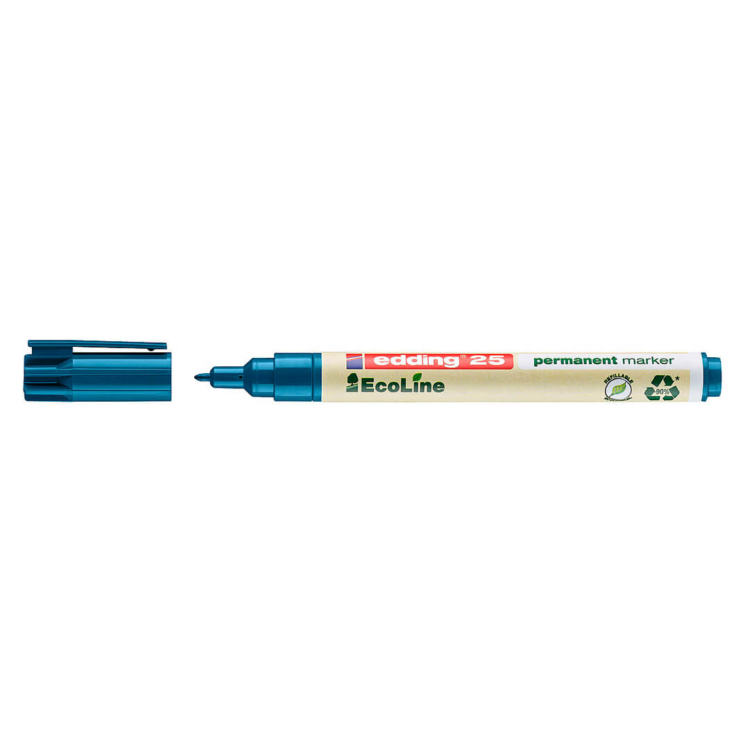 Retolador edding permanent ecoline 25 blau