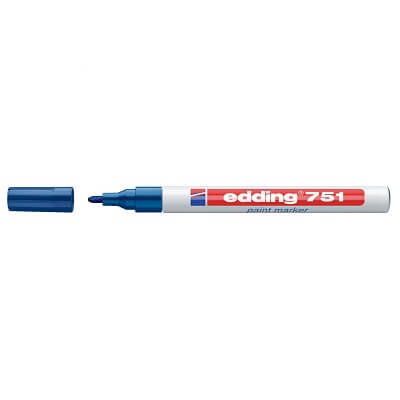 Rotulador edding 751 azul claro