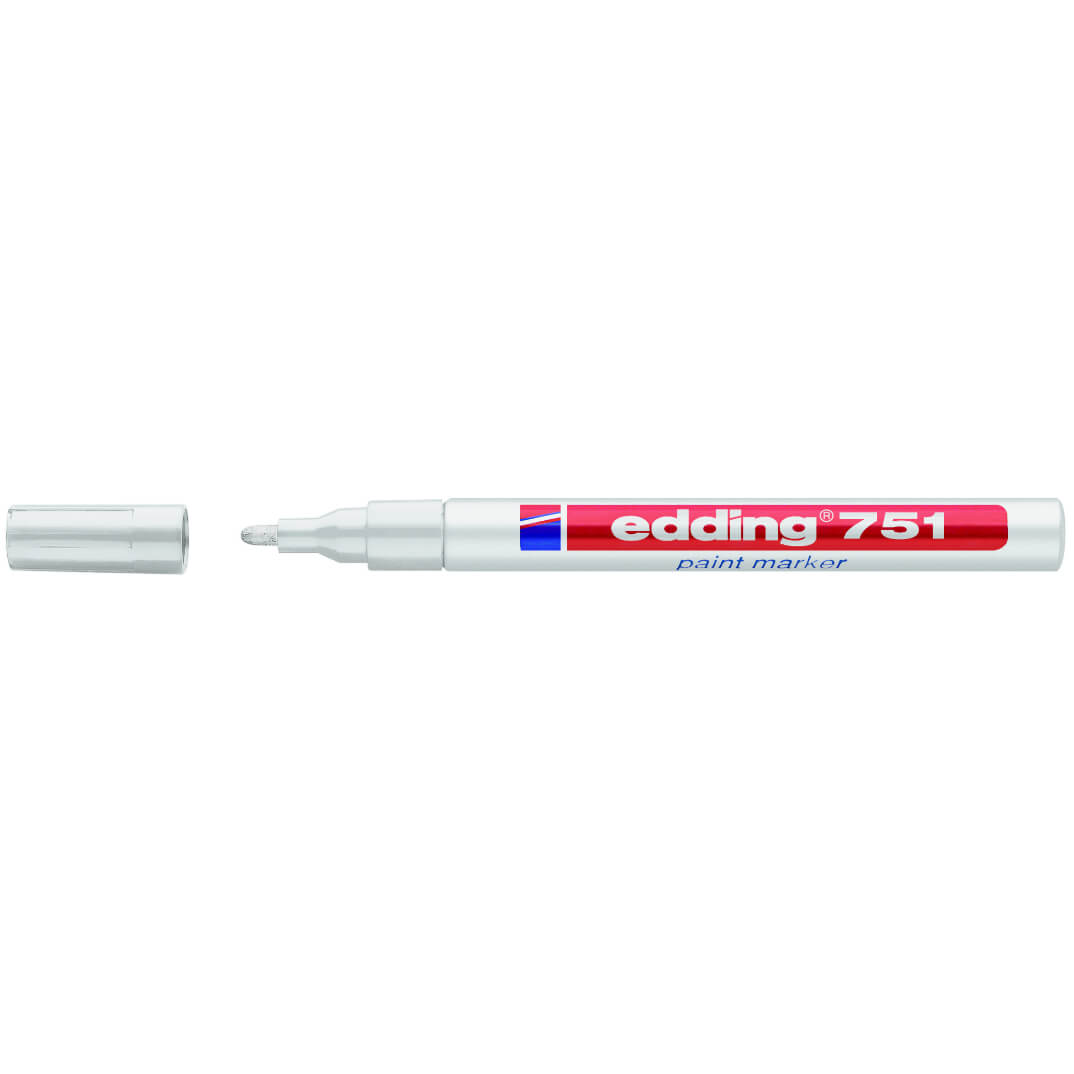 Retolador edding 751 blanc