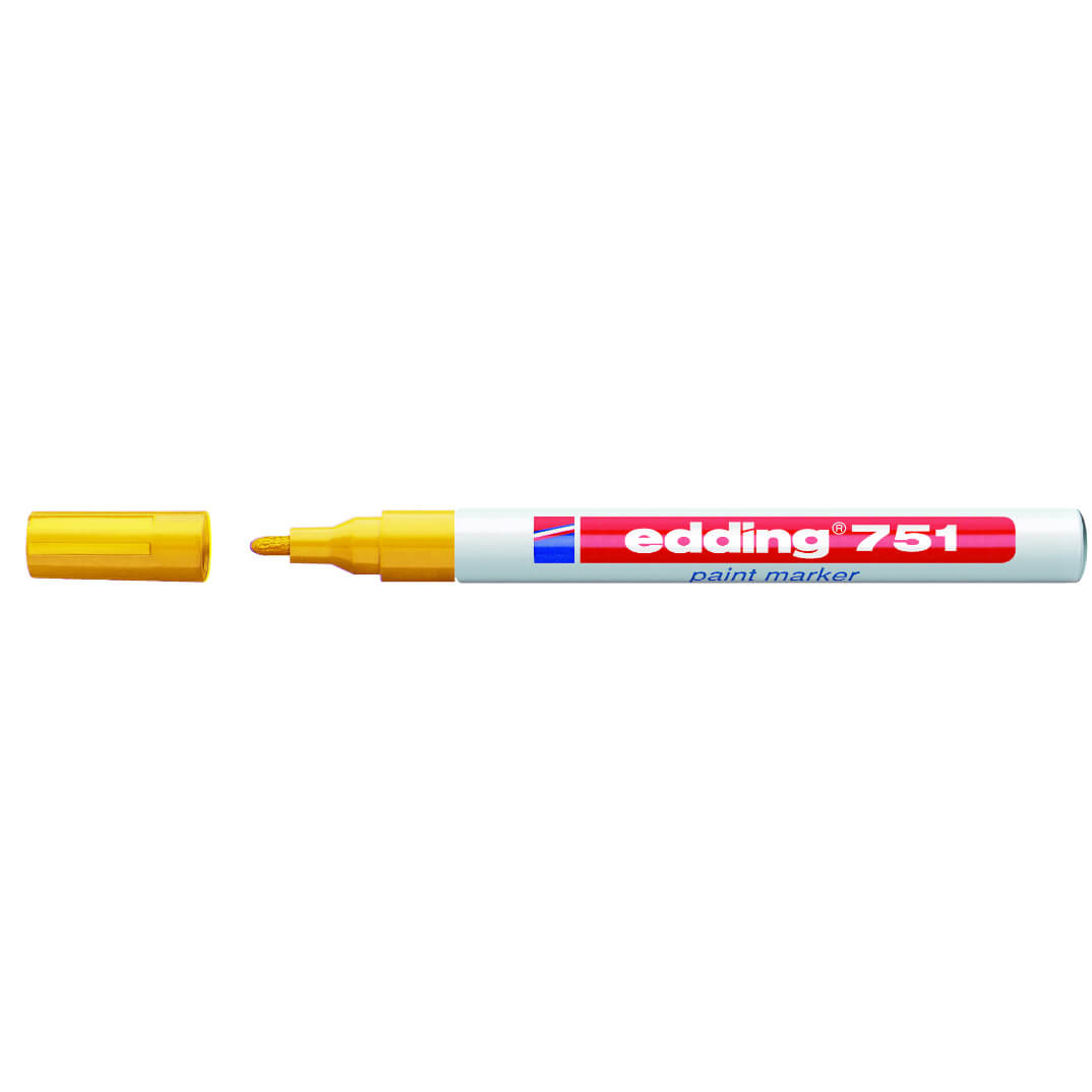 Retolador edding 751 groc