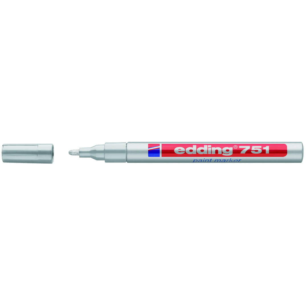 Retolador edding 751 plata