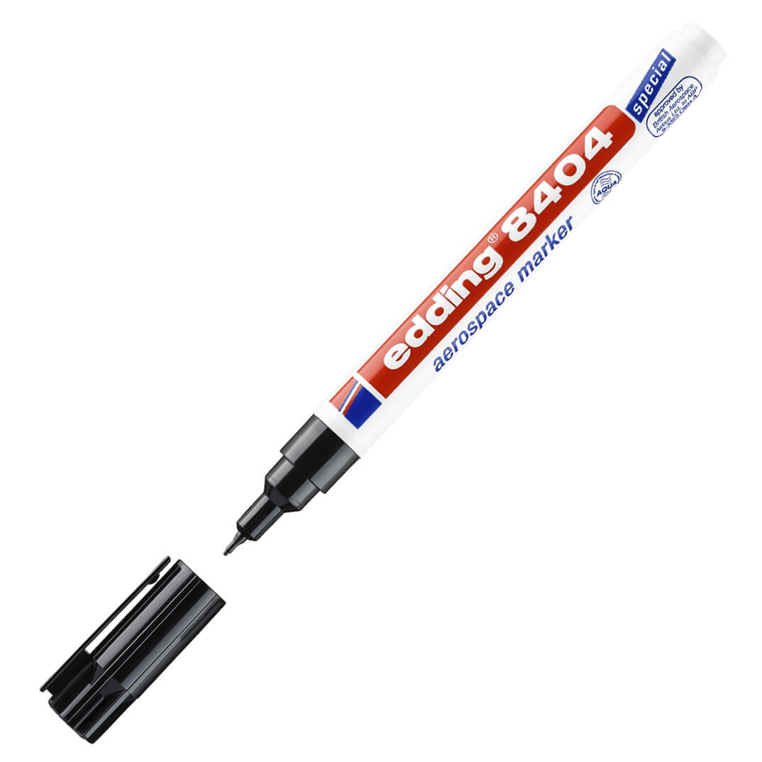 Rotulador edding 8404 aeroespace negro