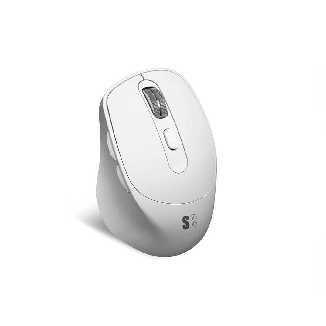 Ratón inalámbrico bluetooth Subblim comfort blanco