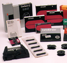 Cinta para máquina carrete 1 negro