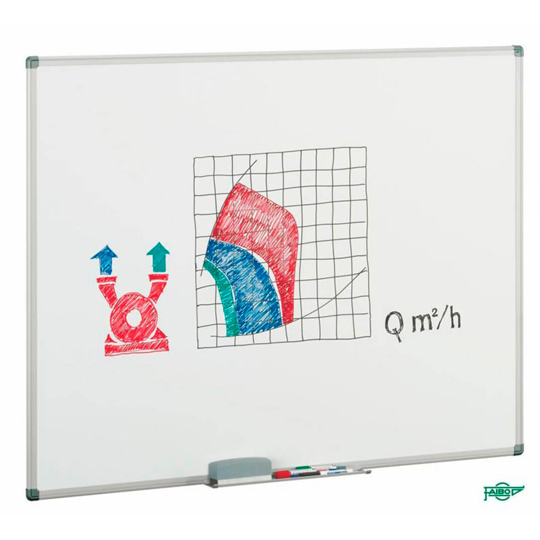 Pissarra Faibo blanca laminada 45x60